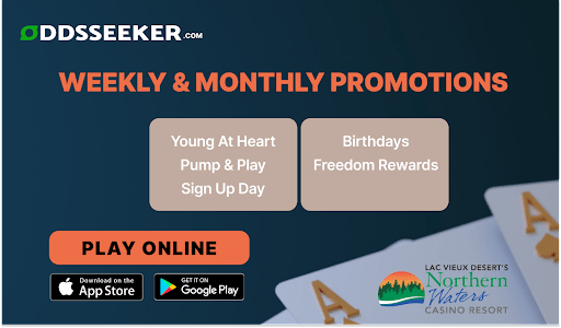 watersmeet casino promotions play online