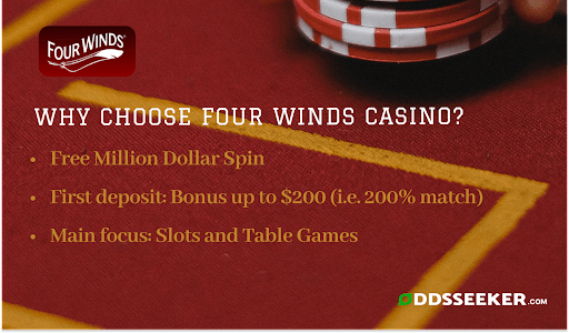 four winds online gambling - why choose