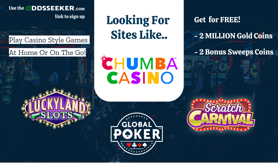 sites like chumba casino - play at home