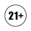 21+ logo