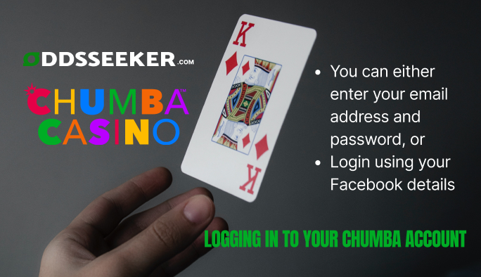 chumba casino login - sign up