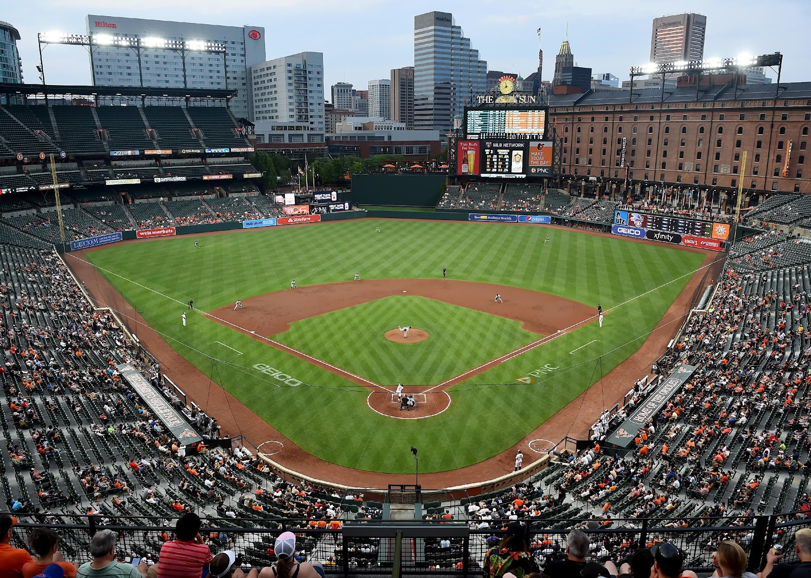 Oriole Park at Camden Yards in Baltimore, Maryland