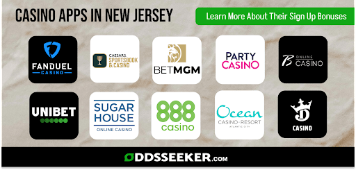 nj casino apps with sign up bonus - app listings