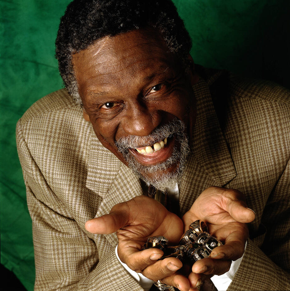 bill russell 11 rings picture 2