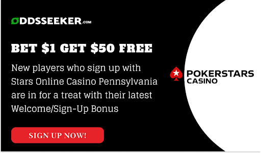 pokerstars bonus code pa - bet 1 get 50