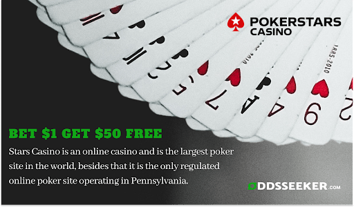 stars casino - bet 1 get 50