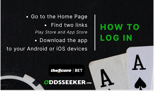 the score bet login - apps